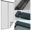 DILUMA Insektenschutz-Vorhang Insektenschutz Klemmvorhang Magic Magnetic 100x220 cm, (1-St), Individuell Kürzbar, mit Magnetverschluss