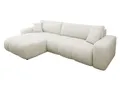 Mirjan24 Ecksofa mit Bettkasten Furyn Maxi, Eckcouch Couch mit Schlaffunktion, Wohnlandschaft, Bettfunktion, Design L-Form Sofa, Seite Universal, Stoff Plüsch (Velo 621)
