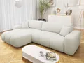 MIRJAN24 Ecksofa Fetrinu Maxi, mit Bettkasten und Schlaffunktion, L-Form, Wellenfeder, 274x145x82 cm, Velo 621