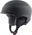 Alpina Banff MIPS - Nachhaltiger, Sicherer und Leichter MIPS Skihelm Mit Schafswolle-Innenfutter Für Erwachsene, Black matt, 51-55 cm