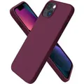 iPhone 13 6,1 Silikon Case Ultra Dünn Voller Schutz Flüssig Silikon