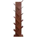 Mobili Rebecca - Rebecca Mobili Bücherregal 10 Einlegeböden Mdf Walnussbraun 160x44,5x22