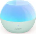 AUKEY Tischleuchte, Mini LED RGB Tischlampe Nachttischlampe mit Akku