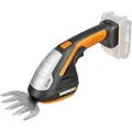 Worx Akku-Gras- und Strauchscherenset WG801E.9, 3-in-1, ohne Akku und Ladegerät schwarz