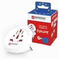 SKROSS World to Europe Travel Adapter