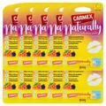10 X Carmex Natürlich Beere Lippenbalsam Feuchtigkeitsspendend Stift 4.25g