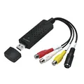 LogiLink VG0030 - USB 2.0-Audio/Video-Grabber, USB-A zu 3x Cinch + miniDIN5, schwarz, 0,1 m