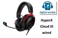 HyperX Cloud III wired - Gaming Headset (schwarz-rot) +++ SEHR GUT +++