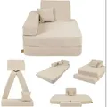 AngeLove Kindersessel, Beige, Textil, 80x24x80 cm, Kinder- & Jugendzimmer, Kindermöbel, Kindersitzmöbel & -tische, Kindersessel & -sofas