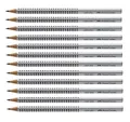 12x Faber-Castell Bleistift Bleistifte Grip 2001 dreikant Härtegrad H