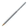 FABER-CASTELL GRIP 2001 Bleistift H silber, 1 St.