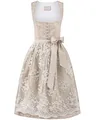 Stockerpoint Damen Sidonia Midi Dirndl, Creme, 38