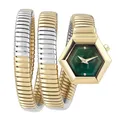 Philipp Plein Damen Uhr Analog Quarz SNAKE HEXAGON PWZAA0323 Edelstahl