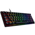 Huntsman Mini, Gaming-Tastatur schwarz, DE-Layout, Razer Clicky Optical (Purple)