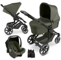 ABC Design 3in1 Kombi-Kinderwagen-Set Sierra All in