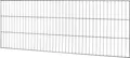 Floraworld Einstabmatte-Zaun Classic 200 x 75 cm anthrazit