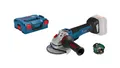 Bosch Professional GWS 18V-10 PSC solo + L-Boxx Akku-Winkelschleifer