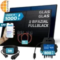 SUNNIVA® Balkonkraftwerk 1000/800 Solaranlage AP Systems 800W EZ1-M FULLBLACK