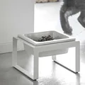 Yamazaki Futternapf Katze Hund Wassernapf Fressnapf Metall Keramik 15x10x15cm