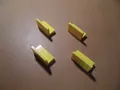 Lego 4x Panel 1x2x1 4865 gelb egen41