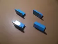 Lego 4x Panel 1x2x1 4865 türkis etün2