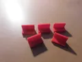 Lego 5x Panel 1x2x1 4865 ern48