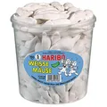1 Dose Haribo Weisse Mäuse 1050g Schaumzucker-Mäuse 150er