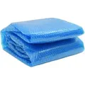 vidaXL Runde Pool-Abdeckung PE Blau 488 cm 90673