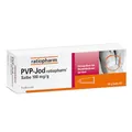 PVP-Jod-ratiopharm® Salbe: keimtötende Wirkung bei oberflächlichen Wunden, Verbrennungen, Entzündungen und Infektionen auf der Haut, mit Povidon-Iod, 100 g