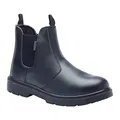 Blackrock Dealer Arbeitssicherheitsstiefel, Stahlkappe, Chelsea Boots, Herren Damen Damen, Sicherheitsschuhe, Gartenarbeit, Schwarz, Reiten, Hof, Slip On Schuhe, Leichtgewicht