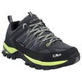 CMP - Rigel Low Trekking Shoe Wp, Man, Antracite-Limegreen, 44