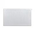 Belrad® Heizkörper Typ 22 | flacher Universalheizkörper mit 6 Anschlüssen | modern, kompakt & energiesparend | Wandmontagefähig | ideal für Wohnzimmer, Bad & Gäste-WC | Flachheizkörper weiß 50x90cm