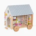 goki Puppenhaus Tiny House Hygge, (packung, 40-tlg., set), mit passendem Puppenhauszubehör
