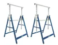 2x Scheppach Gerüstbock höhenverstellbar TUG200 Arbeitsbock Unterstellbock 400kg