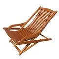 Indoba Relax Chair, Liegestuhl Sonnenliege aus Holz mit freihängender Liegefläche - 110 x 59 x 75 cm