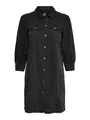 ONLY Damen ONLFELICA DNM Dress NOOS Kleid, Washed Black, XS