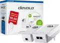devolo Magic 2 WiFi next - Starter Kit - Bridge 1GbE, HomeGrid - Wi-Fi 5 - Dual-Band - an Wandsteckdose anschließbar (08614)