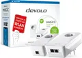 Devolo Magic 2 WiFi next Starter Kit Bridge GigE HomeGrid 802.11a/b/g/n/ac Dual-Band an Wandsteckdose anschließbar (08614)