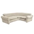 Intex 68575NP Ecksofa Aufblasbar Vinyl Beige 257x203x76cm Couch Möbel