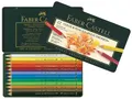 FABER-CASTELL Buntstifte Malstifte POLYCHROMOS, 24er Metalletui