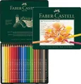 Faber-Castell Art & Graphic Polychromos Colour Pencil, Multicoloured, Tin Of 24,