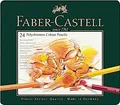 FABERCASTELL Buntstifte POLYCHROMOS, 24er Metalletui 110024,