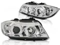 Scheinwerfer CCFL Angel Eyes für BMW 3er E90 E91 Bj. 05-08 Chrom