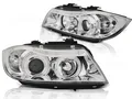 Scheinwerfer CCFL Angel Eyes für BMW 3er E90 E91 Bj. 05-08 Chrom