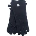 WMF BBQ Grillhandschuhe 1 Paar, Leder, hitzebeständige Handschuhe, Ofenhandschuhe extra lang, praktische Größe (10/XL)