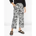 Brax Damen Culotte Style MAINE S BLACK, schwarz, Gr. 42