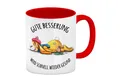 speecheese Tasse Gute Besserung, werd schnell wieder gesund Kaffeebecher Henkel und