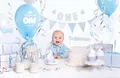 Deko-Set 1. Geburtstag blau Junge 33-teilig Party Servietten Teller Ballons