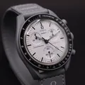 Swatch Chronograph x Omega Moon1965 Chronograph SO33M106, (1-tlg)