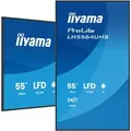 iiyama LH5564UHS-B1AG Signage-Display Digital Signage Flachbildschirm 139,7 cm (55") WLAN 500 cd/m2 4K Ultra HD Schwarz Eingebauter Prozessor Android 24/7